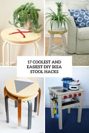 easiest diy ikea stool hacks