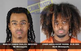 Out of hundreds causing chaos and terror.... Two of the five adults  arrested in the July 4/5 Minneapolis fireworks chaos have been charged (and  released). Maslax Osman Dualeh, 3rd degree riot-unlawful force