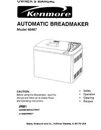You use the dough only setting and do the rest by hand. Kenmore Breadmaker Parts Model Ktr2300 Instruction Manual Recipes Pdf Pdf Epub Ebook