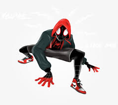 Hi, could you send me one without the watermark? Miles Morales Has Anxiety Spider Man Transparent Png 1024x768 Free Download On Nicepng