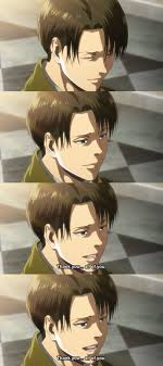 Levi S First Ever Smile After The Ova Attack On Titan Levi Attack On Titan Attack On Titan Anime