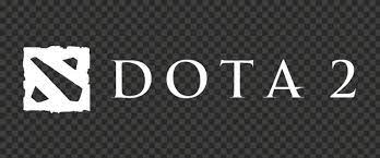 Hd Dota 2 Logo White Text With Symbol Png Citypng Dota 2 Logo Dota 2 Symbols