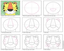 Easy step by step tutorial on how to draw a bengal tiger ( striped ), pause the video at every step to follow the steps carefully. How To Draw Tiger For Kids Easy Learn How To Draw