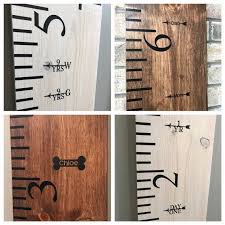 diy growth chart milestone markers diy growth ruler how