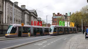 LUAS Tram (Dublin, Ireland 🇮🇪) 🟥RED Line to Saggart -- FULL RIDE!