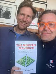 If you have an interest in making sense of how your inner purpose sits  comfortably with making profits, then I highly recommend “The Modern  Maverick” by Ed Haddon, out now in all