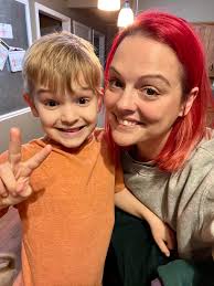 Eating chicken fries and playing Spots with Phin Foster. He sure is a funny  little guy!