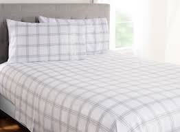 Black And White Plaid Sheet Set Mainstays Plaid Sheet Set Walmart Com Plaid Sheets Cheap Bed Sheets Bedding Sets Online
