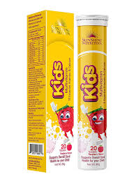 Bringing you pure vitamin supplements get all the essential vitamin b you need with sunshine nutrition's vitamin b complex. Sunshine Nutrition Kids Multivitamins Effervescent Supplement 20 Tablets Dubaistore Com Dubai