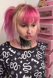 Blonde Pigtails Girl Emo Girl