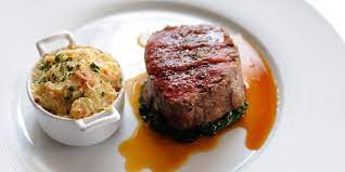 Beef Fillet Recipe Jerusalem Artichoke Gratin Great British Chefs Recipe Beef Fillet Recipes Beef Fillet Healthy Beef Recipes