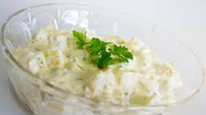 While the potatoes are still warm, pour the dressing over the potatoes and toss well. The Best Potato Salad In The World How To Make Potato Salad Video Recipe Youtube