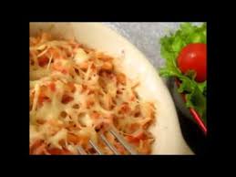 Gratin De Pates Au Thon Recette Facile Youtube