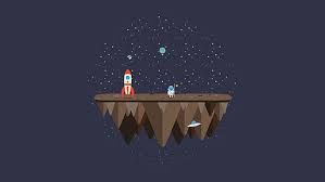 Collection by rezky byon • last updated 2 weeks ago. Hd Wallpaper Stars Astronaut Floating Island Adobe Illustrator Ufo Vector Wallpaper Flare
