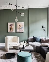 Classy Green Living Room Coco Lapine Design Living Room Green Modern Living Room Interior Home Decor