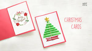 You could use photocopied pages of a christmas story or christmas carol sheet music. Diy Christmas Card Diy Holiday Card Ideas Christmas Craft Youtube