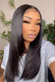 High quality can be promised for all human hair wigs, hair extensions, and hair toppers. Stunning Straight Human Hair Lace Front Wig Hair Styles Aesthetic Hair Hair
