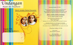 Maybe you would like to learn more about one of these? Contoh Undangan Aqiqah Untuk Buah Hati Tercinta Anda