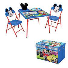 Made of durable hardwood, this mickey mouse table and chair set is perfect for coloring, homework and snack time. Delta Children Disney Mickey Mouse 4 Piece Kids Furniture Set Buybuy Baby