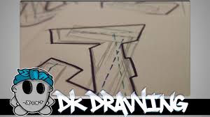 Realistic pencil sketching effect in photoshop using brushes & patterns. Graffiti Tutorial For Beginners Simple Letters 1 Youtube