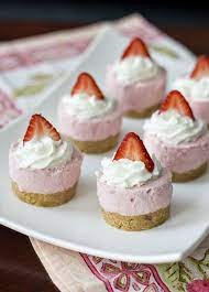 Straw1 Strawberry Dessert Recipes Strawberry Cheesecake Bites Spring Desserts
