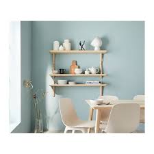 Lisabo Table Ash Veneer Ikea Wall Shelves Shelves Ikea