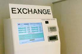 Then can you go to any bank an get the same amount of korean won for a dollar? Foreign Currency Exchange Machine Sapporo Prince Hotel