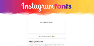 Instagram Fonts For Bio Instagram Font Generator This is another free instagram font changer tool which can be used for free.