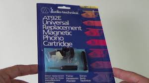 100 to 200 pf coil inductance: Audio Technica At92ecd Cartridge Unboxing And Review Youtube