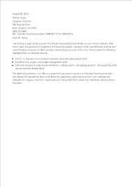 Provides education on social cues, social norms and life skills using various teaching strategies. Job Application Letter For Teaching Assistant Templates At Allbusinesstemplates Com