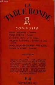 LA TABLE RONDE N°47 NOVEMBRE 1951