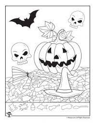 Cabin in the woods 75.0.5. Halloween Hidden Pictures Printables Woo Jr Kids Activities