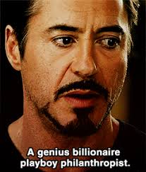 Not a billionaire and playboy actually, but a genius and a futurist. Billionaire Philanthropist Genie Gif On Gifer By Doule