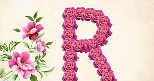 أجمل صور حرف r بالورد الطبيعي birthday wishes flowers happy birthday cards birthday wishes