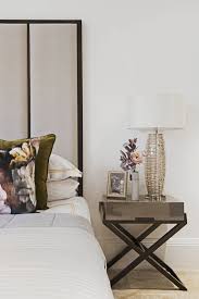Highly Original In Design This Contemporary Bedside Table With High Gloss Metallic Sing Bedside Table Contemporary Stylish Bedside Tables Modern Bedside Table