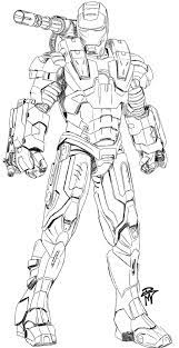 War Machine Coloring Pages Drawing Superheroes Superhero Coloring Pages Superhero Coloring