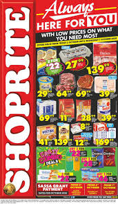 Shoprite Western Cape Always Here For You 02 October 07 October 2020 Www Guzzle Co Za