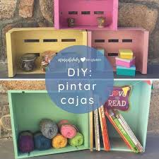 Ver más ideas sobre pintar frutas, frutas, pintura de fruta. Fun Time Blog Diy Pintar Cajas De Fruta O Vino Decoracion Sencilla