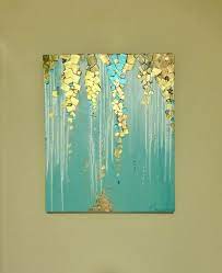After watching a very short video on pinterest, you'll be able to grasp the idea, get a black canvas, and try creating your own painting. 40 Easy Acrylic Canvas Painting Ideas To Try Greenorc Modern Abstract Painting Abstract Painting Art