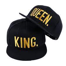 Wendywu Hip Hop Hats King And Queen 3d Embroidered Lovers Couples Snapback Caps Adjustable King Queen Ci17yhwg0cr Hip Hop Hat King And Queen Couple Girl Baseball Cap