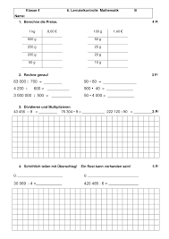 Unterrichtsmaterial erdkunde geografie hauptschule klasse 5, lernkontrolle zum thema alpen klasse. Lernzielkontrolle Mathematik Klasse 4 Schriftliche Division Tabellen Massstab A Unterrichtsmaterial Im Fach Mathematik Erste Klasse Lernen Division