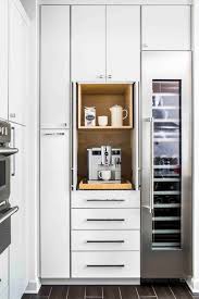 Home bar furniture with fridge. Built In Kitchen Coffee Bar Ideas Pickled Barrel