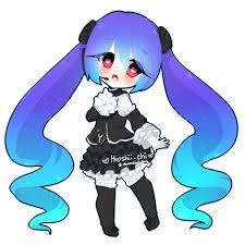 Infinity Miku By Invokersama On Deviantart Miku Anime Chibi Best Anime Characters