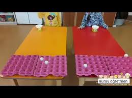 Nuray Ogretmenle Oyun Saati Yumurta Kolilerine Top Atma Youtube Oyun Duyumsal Aktiviteler Fiziksel Egitim