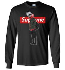 Kakashi supreme wallpaper by slantslickyyt 4b free on zedge. Kakashi Supreme Shirt Shop Clothing Shoes Online