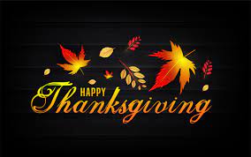 Check spelling or type a new query. Happy Thanksgiving Text With Autumn Leaves On Black 1260903 Vector Art At Vecteezy