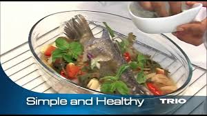 Trio foods is in the north west of ireland. Healthy Steam Fish Trio Food Steamer Youtube