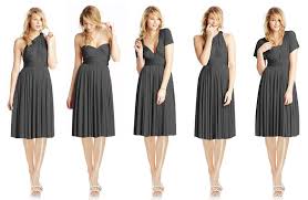 Short Convertible Dress Charcoal Convertible Bridesmaid Dress Short Grey Bridesmaid Dresses Short Green Bridesmaid Dresses Short