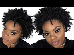 For those who are not so skilled at braiding this is definitely a must try style that you can ask your hair stylist to. Super Defined Twist Out On Short 4c Natural Hair Joynavon Youtube