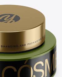 Download 50ml Matte Plastic Cosmetic Jar Mockup High Angle Shot In Jar Mockups On Yellow Images Object Mockups Cosmetic Jars Jar Clear Glass Jars
